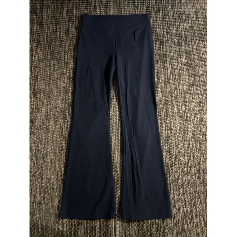 Lululemon Groove Super High Rise Flared Legging Pant Nulu™ Navy Size 12